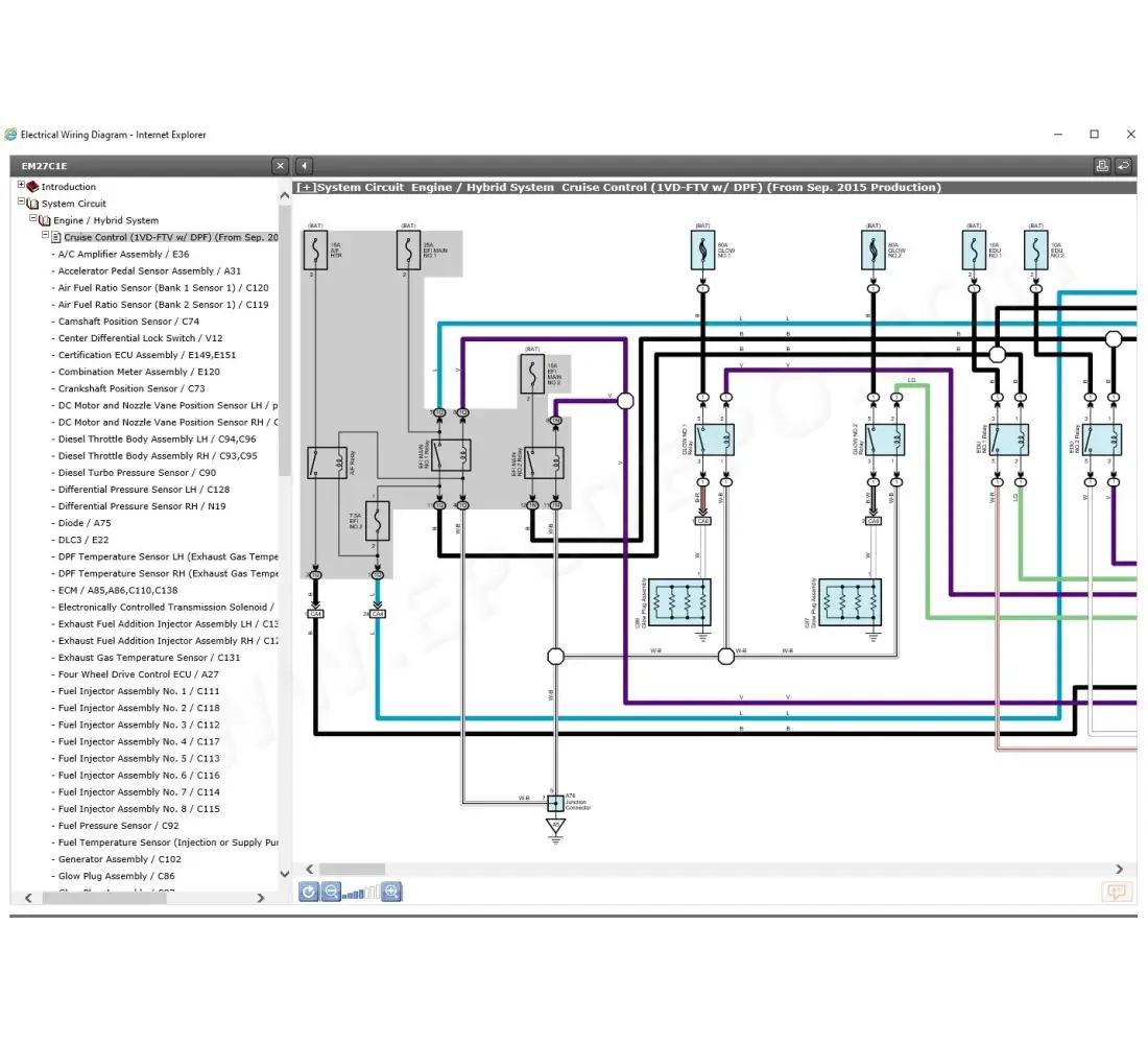 Lexus LX450d / LX570 2015 - 2022 service & repair manual